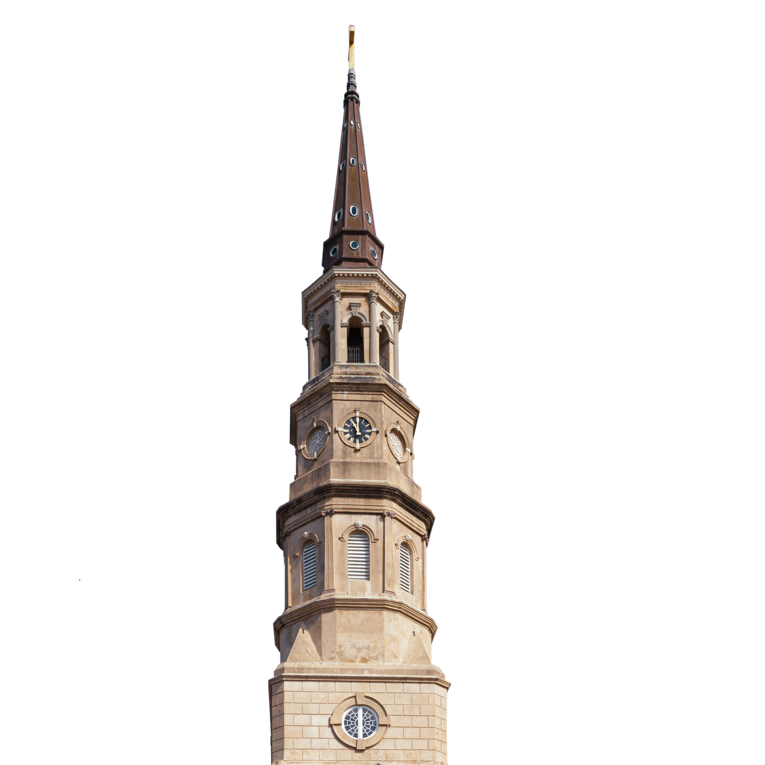 The steeple at Philadelphia Alley, Charleston